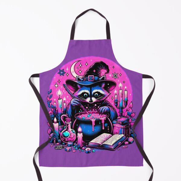 Item preview, Witchy Raccoon Brewmaster designed and sold by SharpPenguin.
