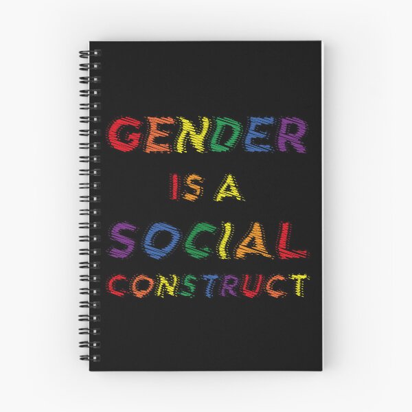 Item preview, gender is a social construct designed and sold by mag-graphic.