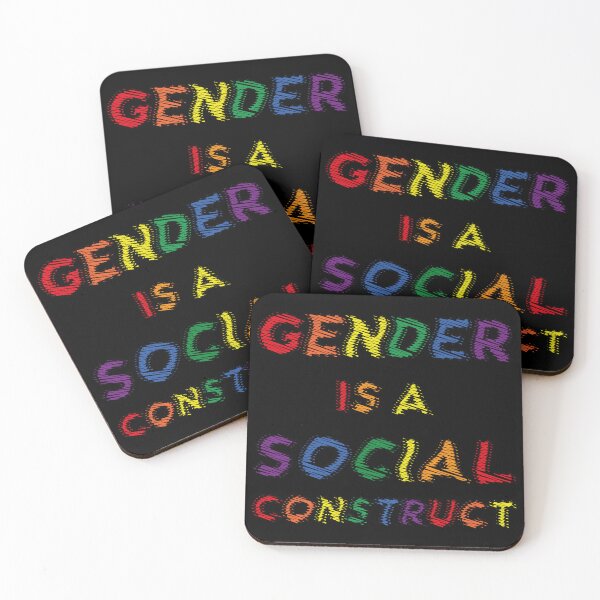 Item preview, gender is a social construct designed and sold by mag-graphic.
