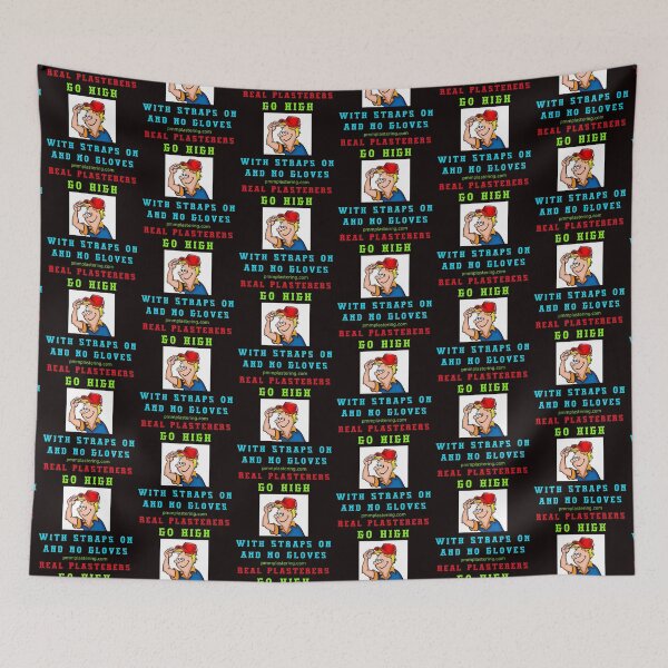 Item preview, Real Plasterers Go High designed and sold by AlienAlmanac.