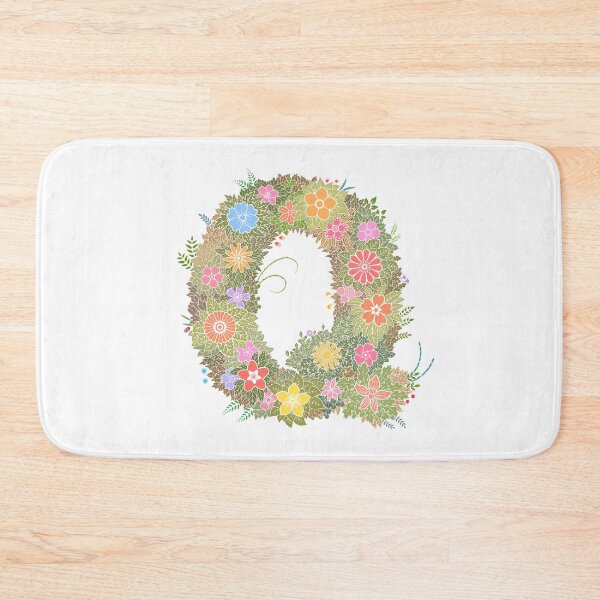 Artikelvorschau, Blumenbuchstabe „Q“ WeArePrettierThanFlowers entworfen und verkauft von birthflower.