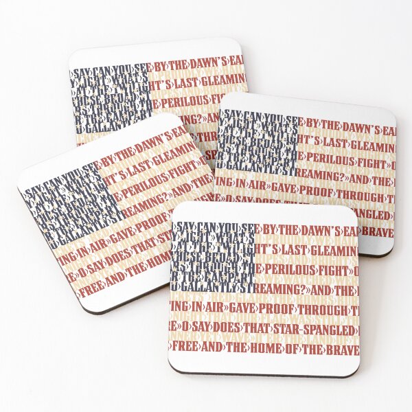 Item preview, USA national anthem flag - The Star-Spangled Banner designed and sold by DFA.