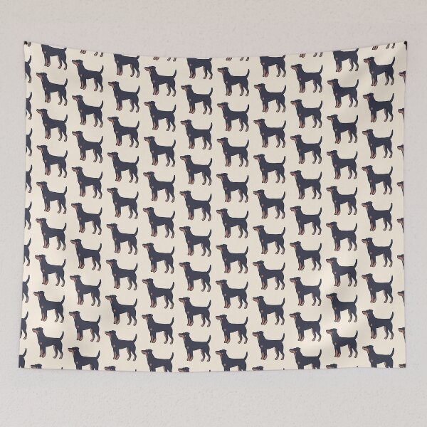 Item preview, german pinscher dog illustration  designed and sold by Mayarart.
