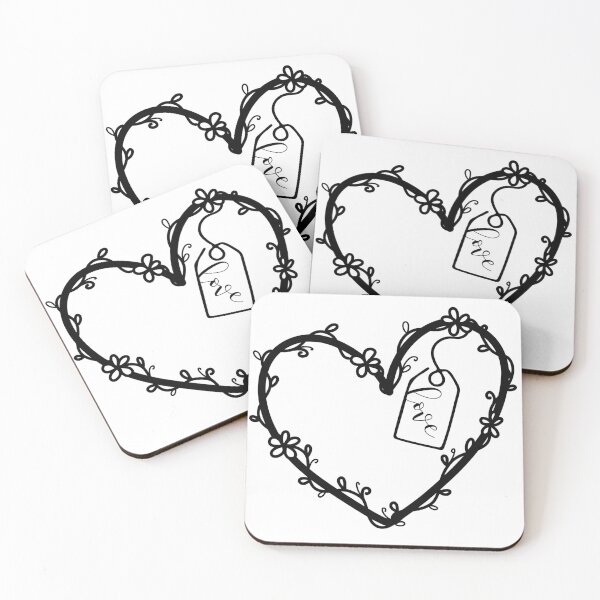 Item preview, Love, heart and flower  designed and sold by upupupshop.