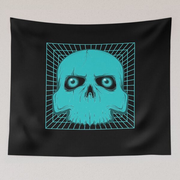 Item preview, SKULL ON GRID #5 designed and sold by RICK-TURNER.