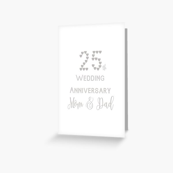 Carte De Vœux Mariage De Corail 35e Anniversaire De Mariage Parents Par Ursparklingshop Redbubble