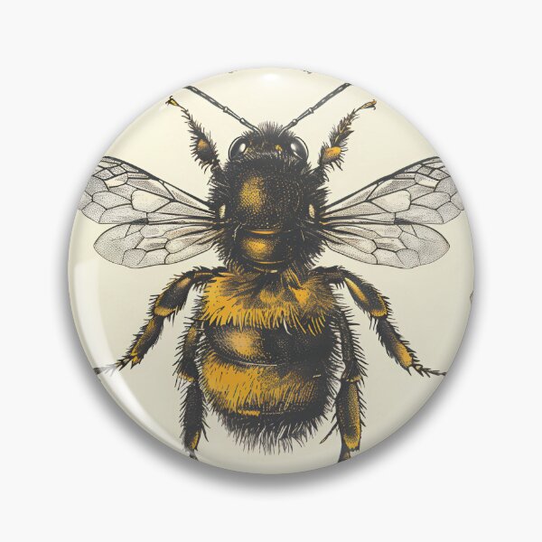 Item preview, Patrón de abejas vintage designed and sold by deckur.