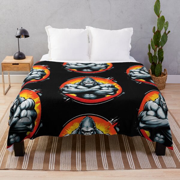 Item preview, Funny Gorilla Chest TShirt, Gorilla Graphic Tee - designed and sold by deluxelion.
