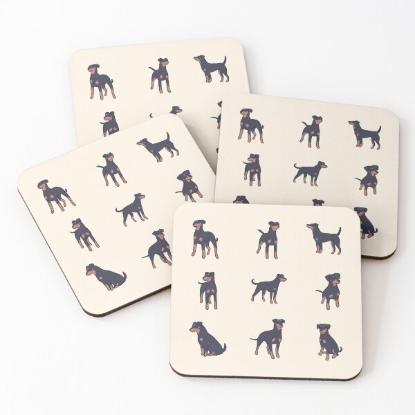 Item preview, Cute german pinscher dog pack  designed and sold by Mayarart.