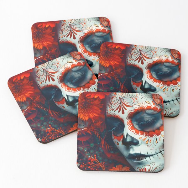 Item preview, Catrina with Tender Eyes Beauty of the Day of the Dead designed and sold by DarkScienses.