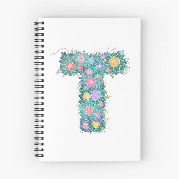 Artikelvorschau, Blumenbuchstabe „T“ WeArePrettierThanFlowers entworfen und verkauft von birthflower.