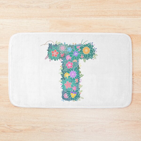 Artikelvorschau, Blumenbuchstabe „T“ WeArePrettierThanFlowers entworfen und verkauft von birthflower.