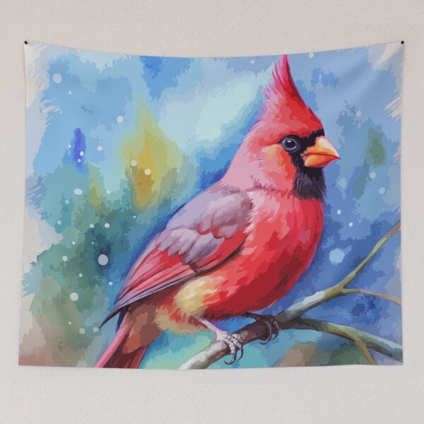 Item preview, Watercolor Red Cardinal  designed and sold by printmala.