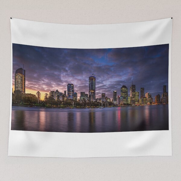 Item preview, Brisbane City Lights Pano designed and sold by Miommi.