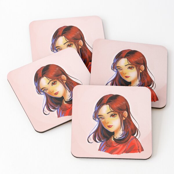 Item preview, Crimson Gaze Catoon Girl designed and sold by SheepTigerArt.