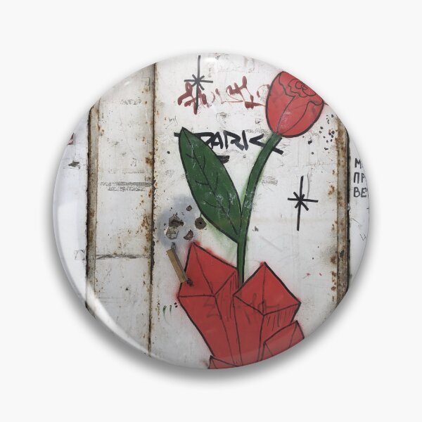 Item preview, red flower graffiti  designed and sold by mrivserg.