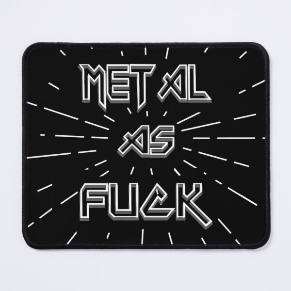 Item preview, Metal As Fuck designed and sold by JAMESBERTS.