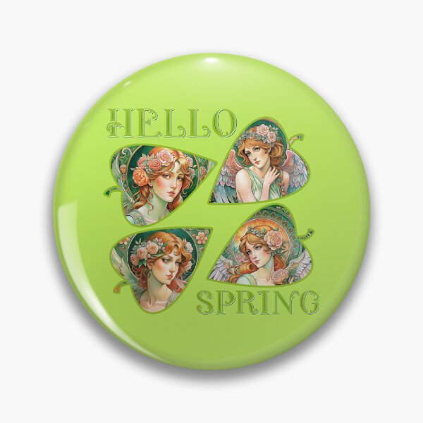 Item preview, Hello Spring designed and sold by CatCoconut-Art.
