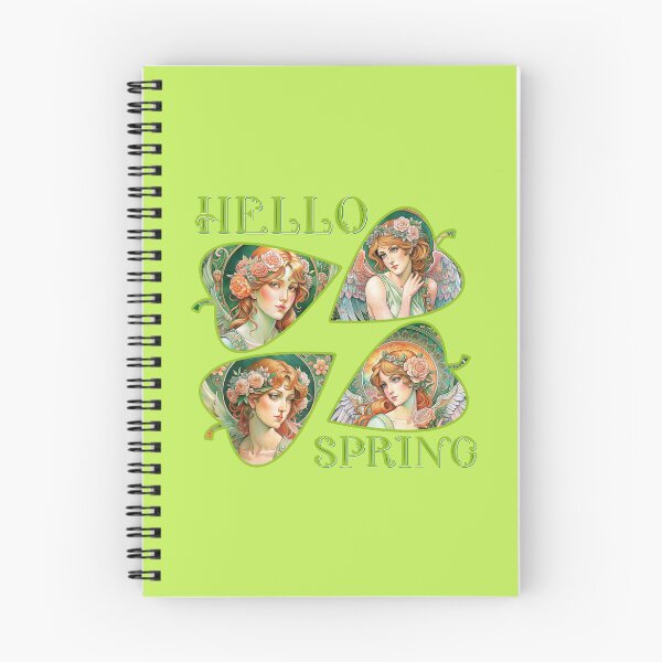Item preview, Hello Spring designed and sold by CatCoconut-Art.
