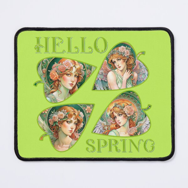 Item preview, Hello Spring designed and sold by CatCoconut-Art.