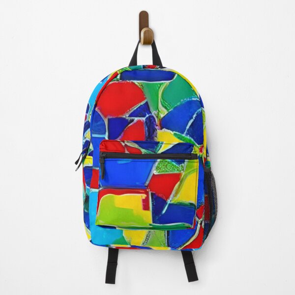 Item preview, Vivid Spectrum: Colorful Block Pattern designed and sold by GrizzlyCollective.