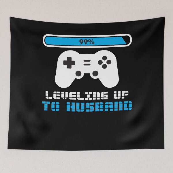 Item preview, Leveling Up To Husband designed and sold by Kieran Abbott.