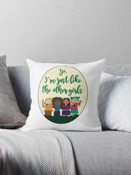 Vista previa del artículo con la obra «soy como las otras chicas», diseñado y vendido por Squiggly-Group.
