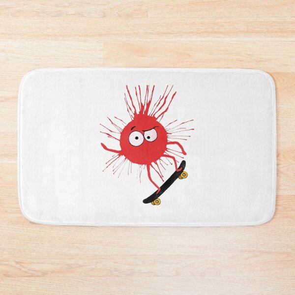 Item preview, Red puffball skaters designed and sold by CaryadArtwork.
