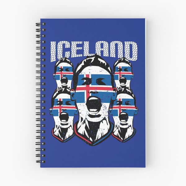 Item preview, Iceland Soccer Sports Fans Flag Face designed and sold by screenworks.