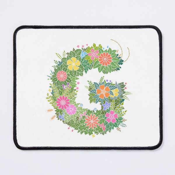 Artikelvorschau, Blumenbuchstabe „G“ WeArePrettierThanFlowers entworfen und verkauft von birthflower.