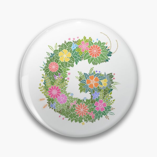 Artikelvorschau, Blumenbuchstabe „G“ WeArePrettierThanFlowers entworfen und verkauft von birthflower.