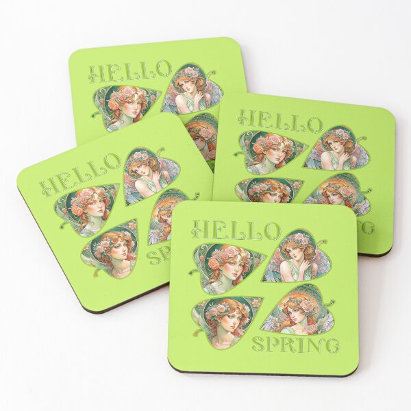 Item preview, Hello Spring designed and sold by CatCoconut-Art.