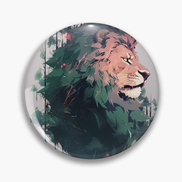 Item preview, lion at forest designed and sold by maniabx.
