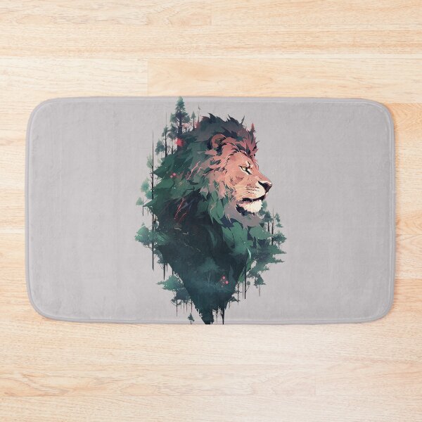 Item preview, lion at forest designed and sold by maniabx.