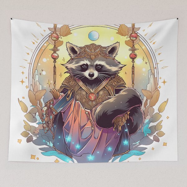 Item preview, raccoon priest designed and sold by maniabx.