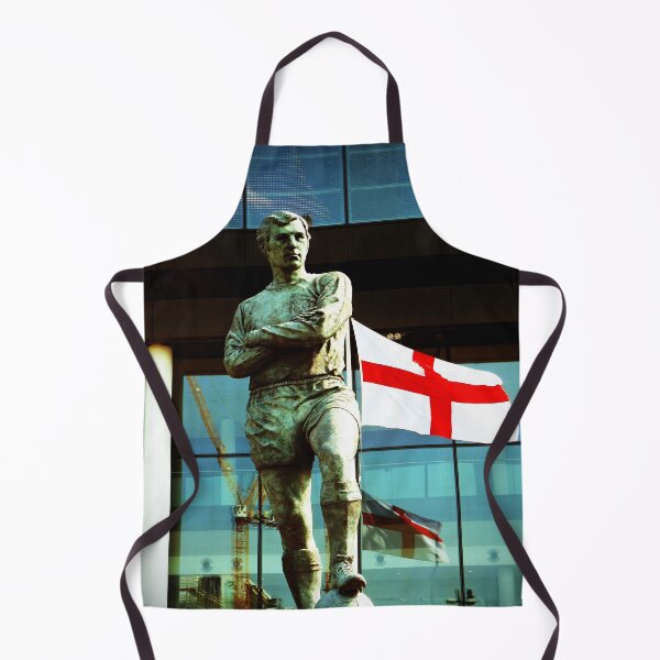 Item preview, Bobby Moore Statue England Flag Wembley Stadium designed and sold by AndyEvansPhotos.