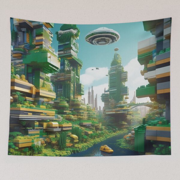 Item preview, FutureScape: Where Nature Meets Technology designed and sold by Damsith741.