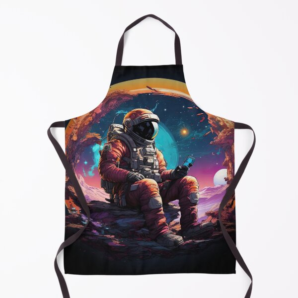 Item preview, Austronaut Checking Phone designed and sold by mr-wolf-79.