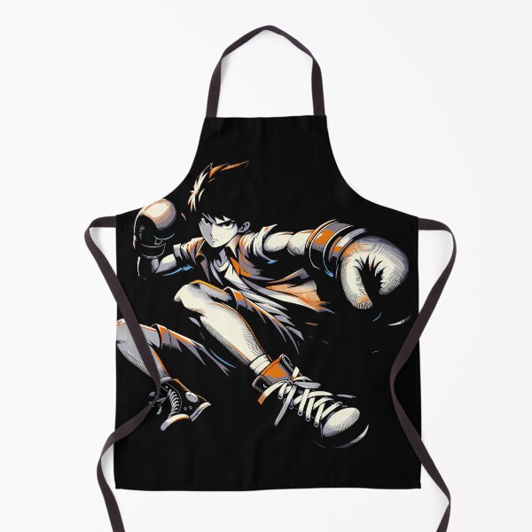 Item preview, Dynamic Anime Boxer Intense Gym Motivation designed and sold by CatherWilliams.