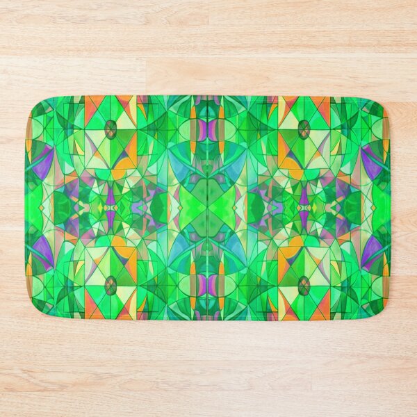 Item preview, Stainglass green edition designed and sold by Flowersonstuff.