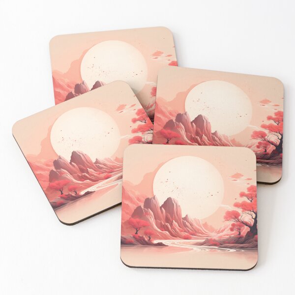 Item preview,  Vibrant Pink Hues in Asian Scenery designed and sold by unimuse.