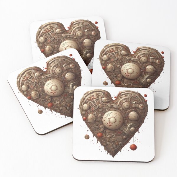 Item preview, Robot Heart designed and sold by Digiheart.