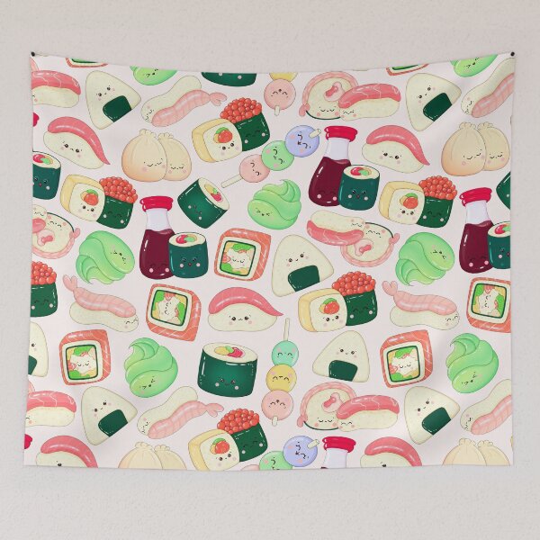 Item preview, Sushi Symphony: A Palette of Delight designed and sold by artsicastudio.