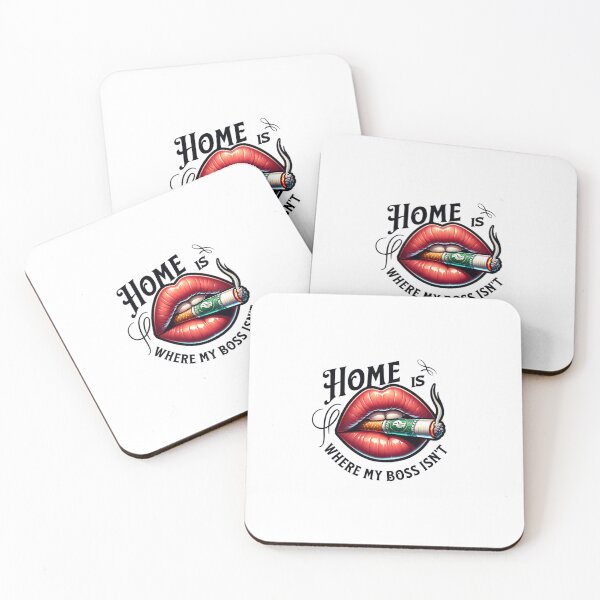 Item preview, Home is where my boss isn't, designed and sold by BlueGoldArt.