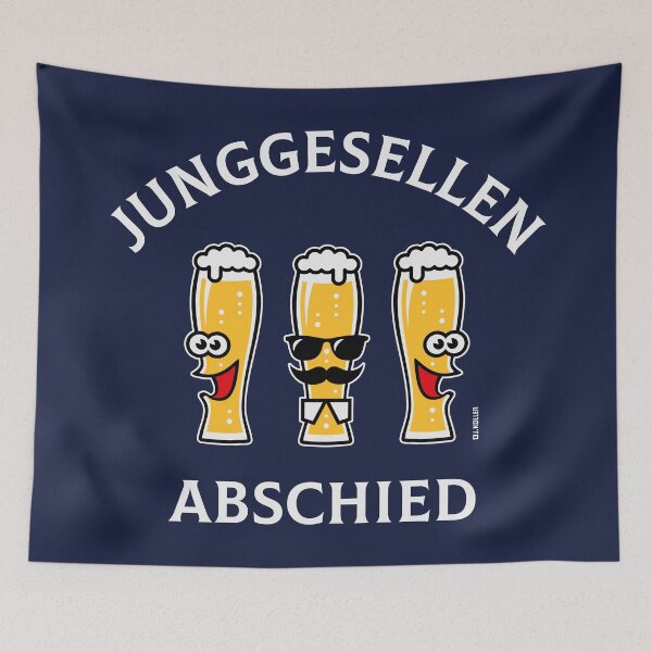Item preview, Bachelor party (JGA / bachelor party / beer / beer glasses / 4C) designed and sold by Roderix.