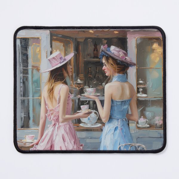 Item preview, Elegance and Tea Under the Cherry Blossoms designed and sold by palmyst.