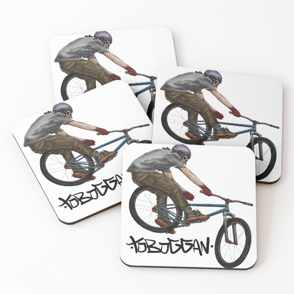 Item preview, toboggan t-bog mtb street hardtail dirtjump bike trick cycling slopestyle mountain bike rider illustration nice  artwork  designed and sold by Vidy.yf.