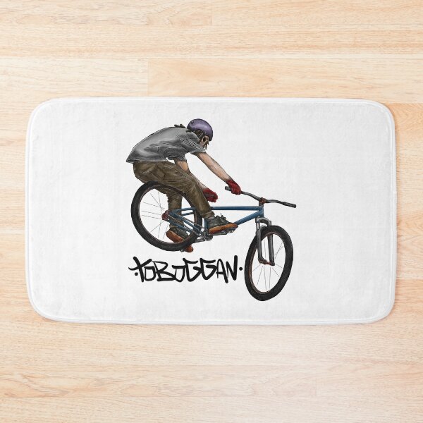 Item preview, toboggan t-bog mtb street hardtail dirtjump bike trick cycling slopestyle mountain bike rider illustration nice  artwork  designed and sold by Vidy.yf.
