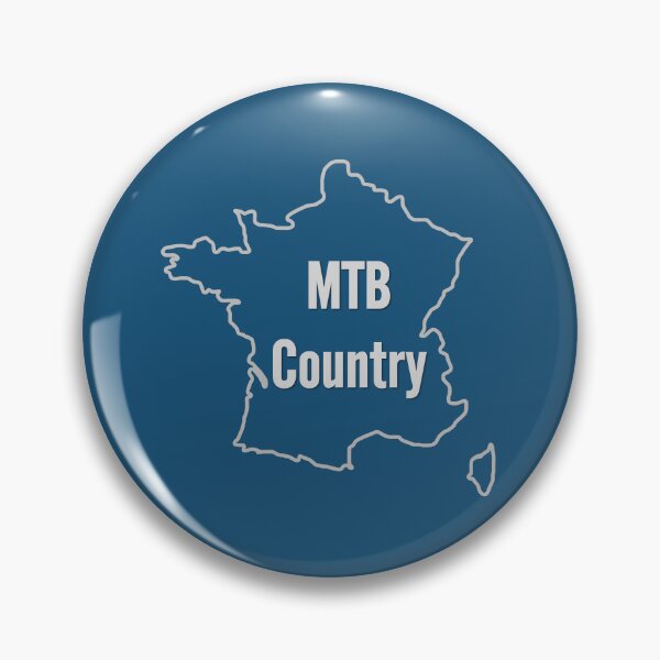 Item preview, France MTB Country map designed and sold by Gravelymas.