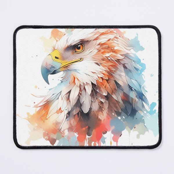 Item preview, watercolor eagle designed and sold by maniabx.